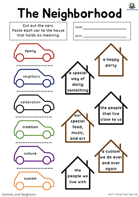 Grade 1 - Families and Neighbors - Social Studies Lesson - Virtual