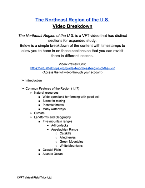 The Northeast Region of the US Video Breakdown_600px